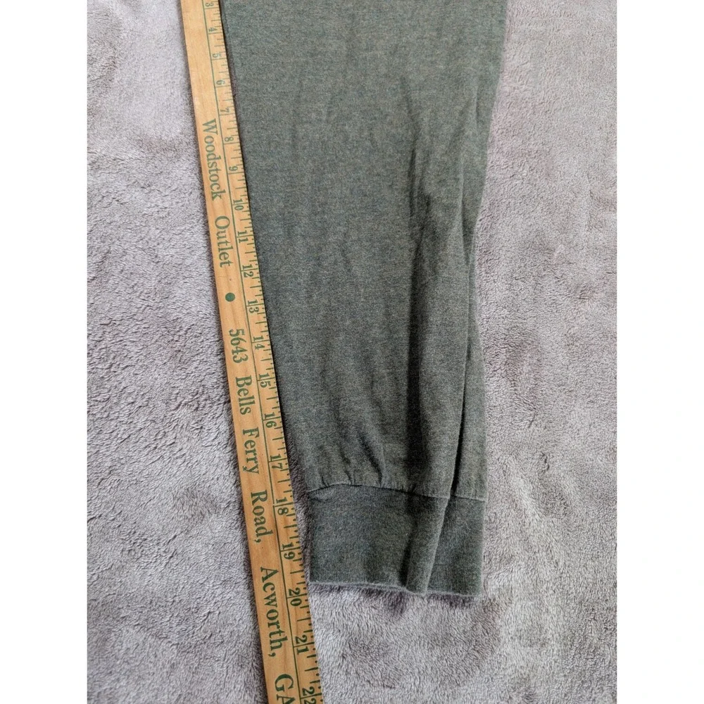 Polo Ralph Lauren T-Shirt Mens 3XLT Olive Green Long Sleeve Heathered Pony Logo